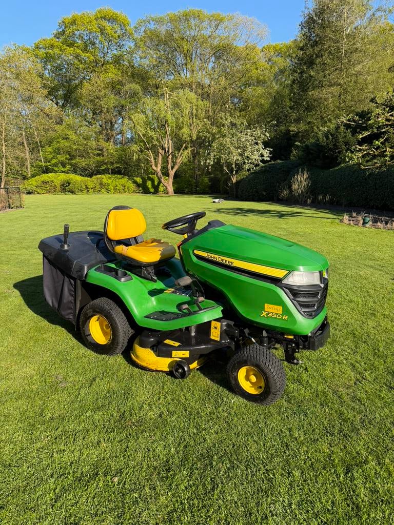 John Deere X350R, Ophalen, Gebruikt, Opvangbak, 90 tot 120 cm