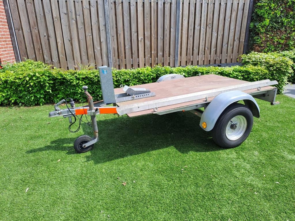 Motor/scooter aanhangwagen, Ophalen, Gebruikt