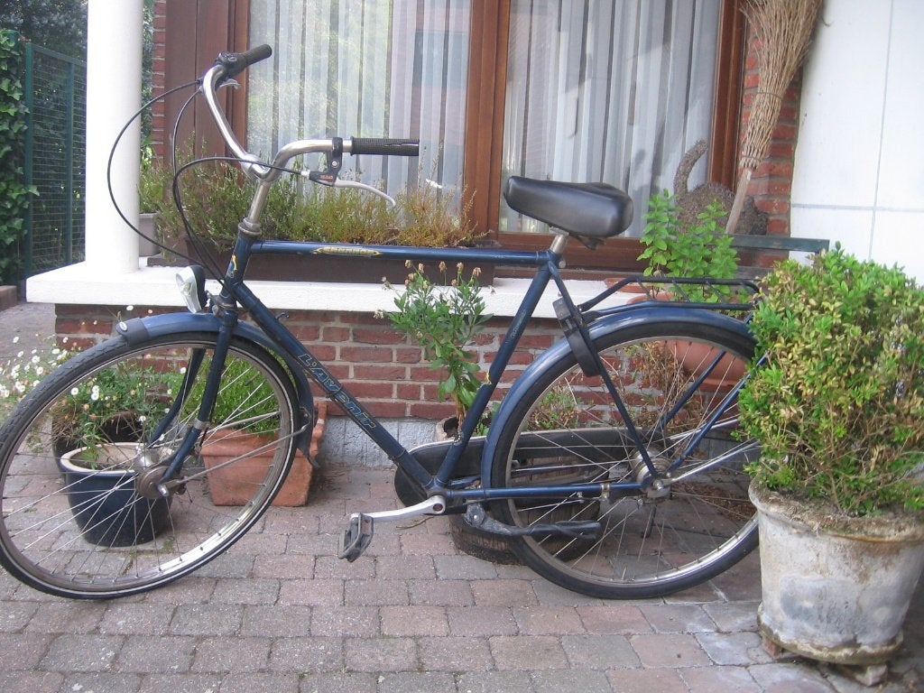 28 inch l'avenier herenfiets met 4 versnellingen + vast slot, Fietsen en Brommers, Gebruikt, Versnellingen, Ophalen, Overige merken
