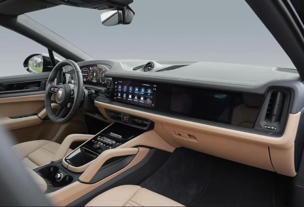 NEW CAYENNE COUPE PLUG IN INNO/14W/22/MASSA/HDMATRI/PASM-15%, Auto's, Cayenne, Zwart, Leder, 5 zetels