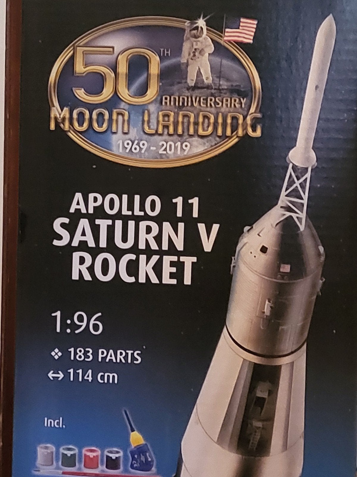 Maquette Apollo 11 Saturn V rocket, Hobby en Vrije tijd, Modelbouw | Overige, Ophalen