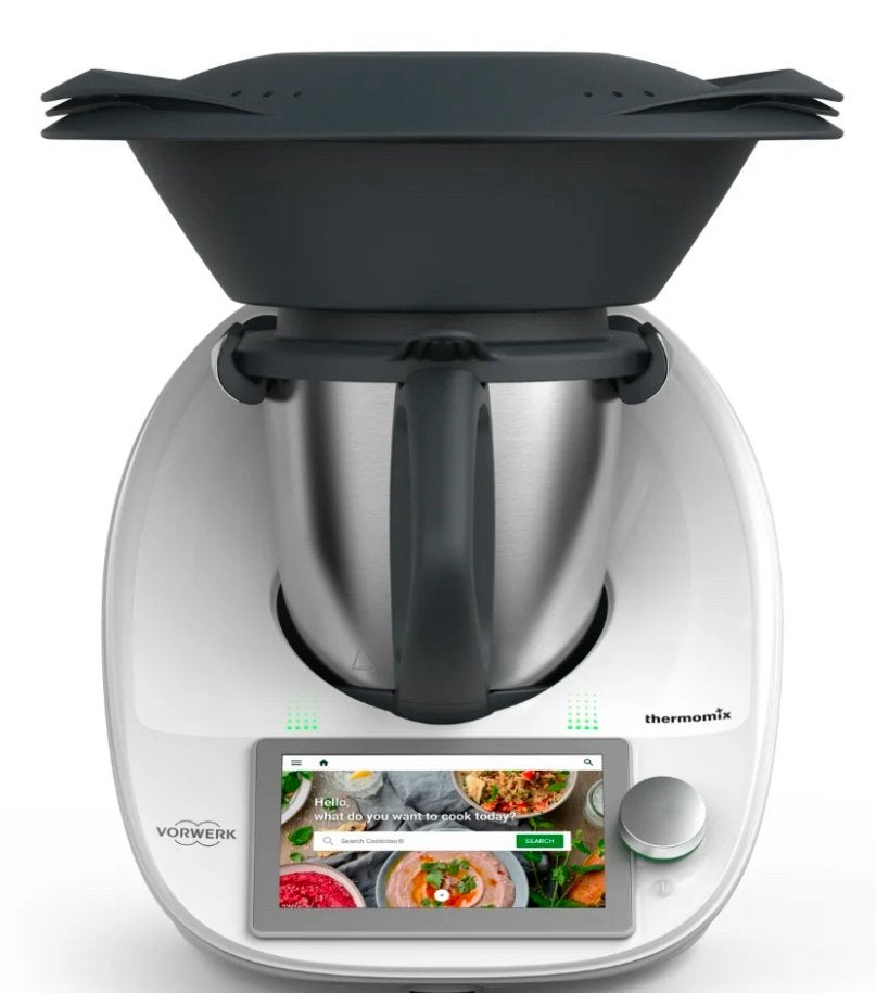Thermomix TM6 met 2de beker, Electroménager, Enlèvement, Comme neuf
