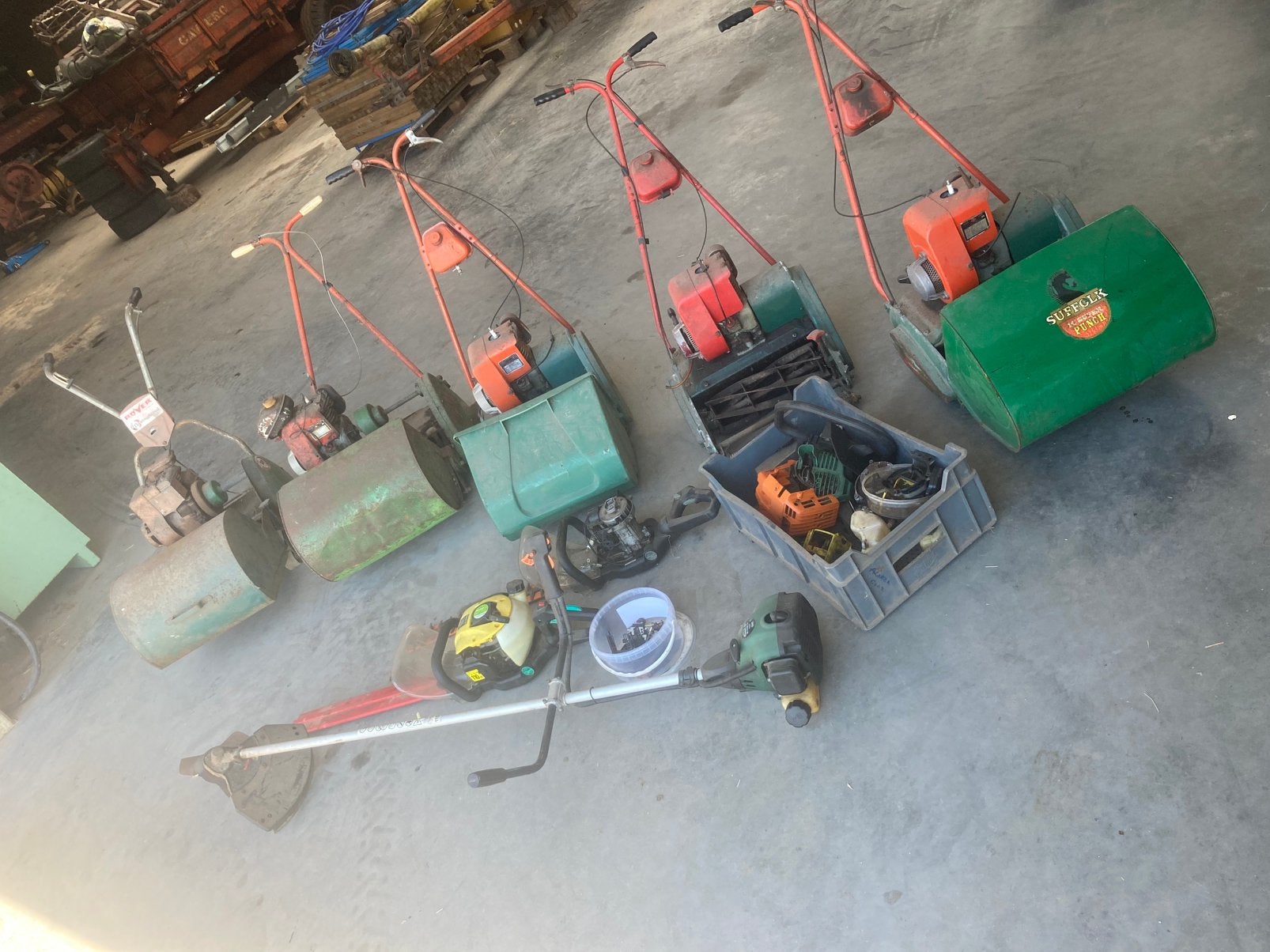 Lot tuinmachines, Enlèvement, Comme neuf