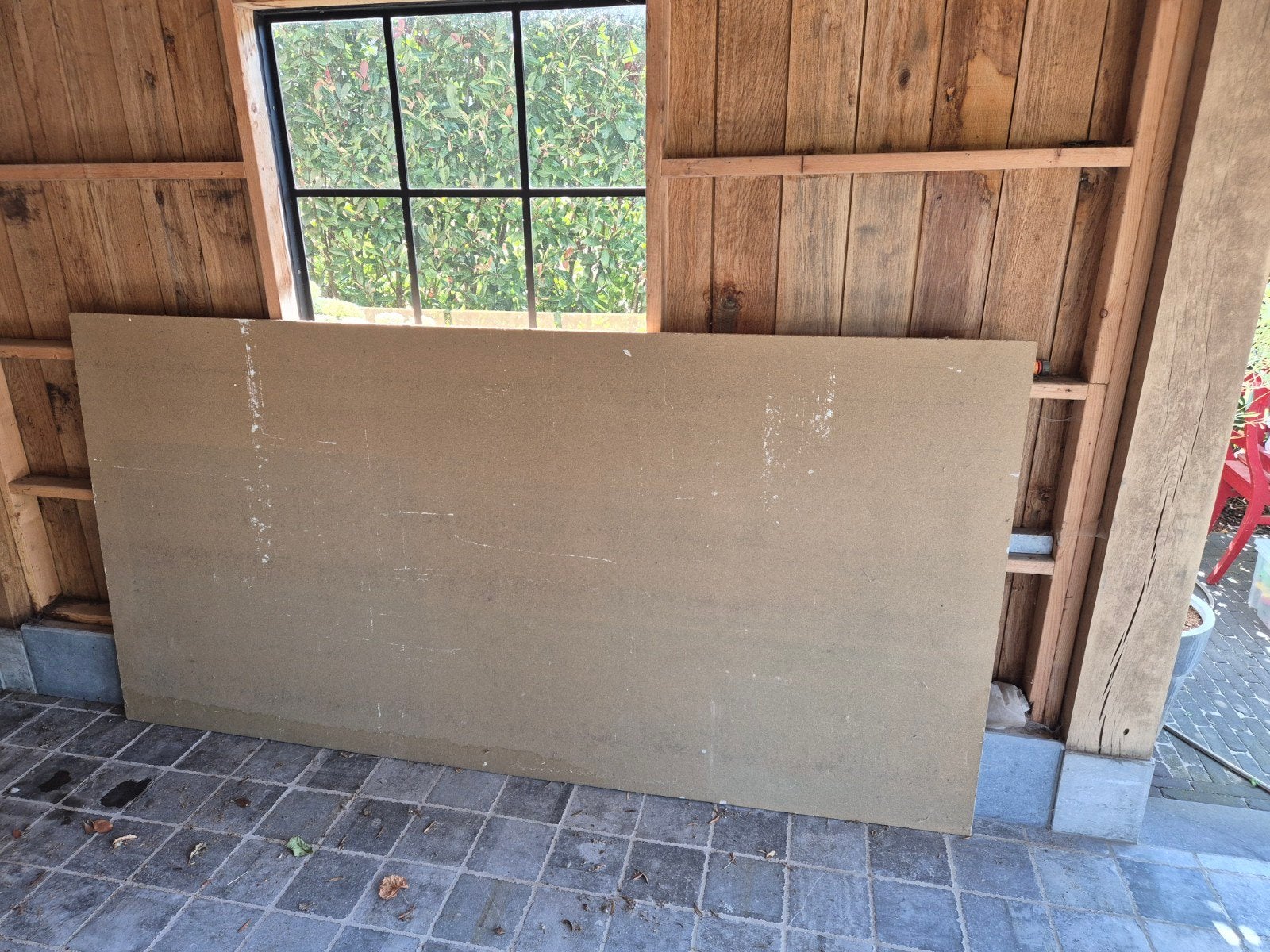Spaanplaat 250x125 dikte 18mm, Doe-het-zelf en Bouw, Ophalen