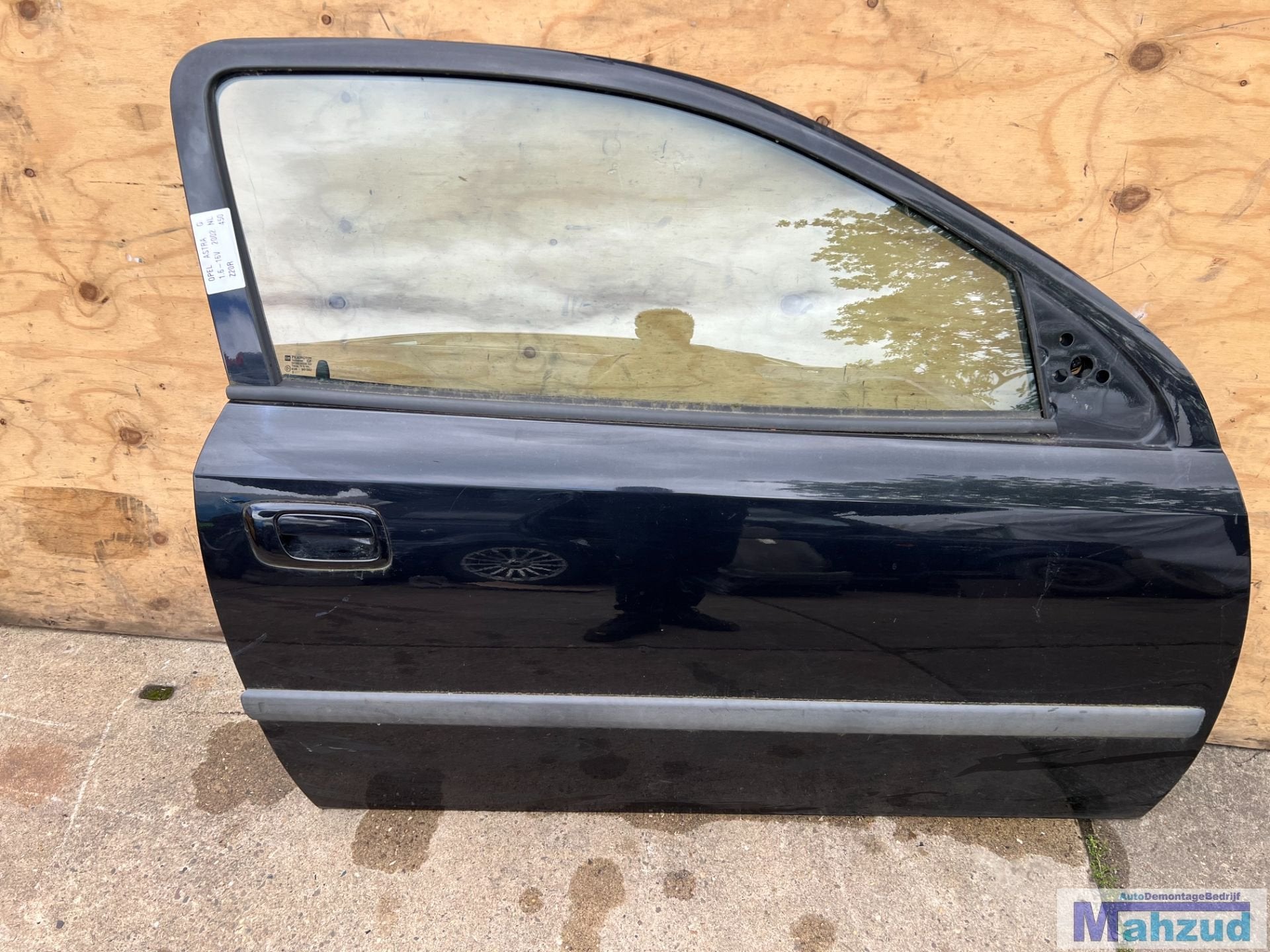 OPEL ASTRA G zwart Z20R Rechts deur 3deurs 1998-2004, Gebruikt, Deur, Opel Automobile GmbH, Kontakt@opel-infoservice.de
