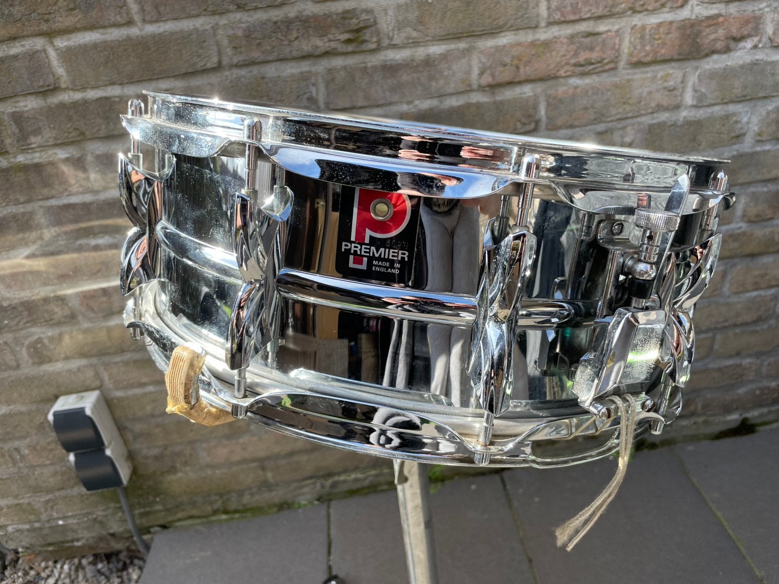 Vintage Premier snare, Muziek en Instrumenten, Ophalen of Verzenden, Gebruikt, Premier