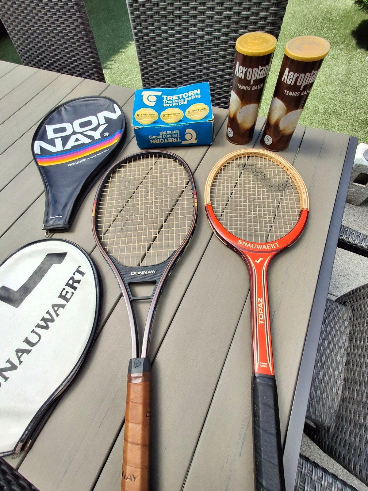 2 TENNISRACKETS, Sport en Fitness, Tennis, Ophalen