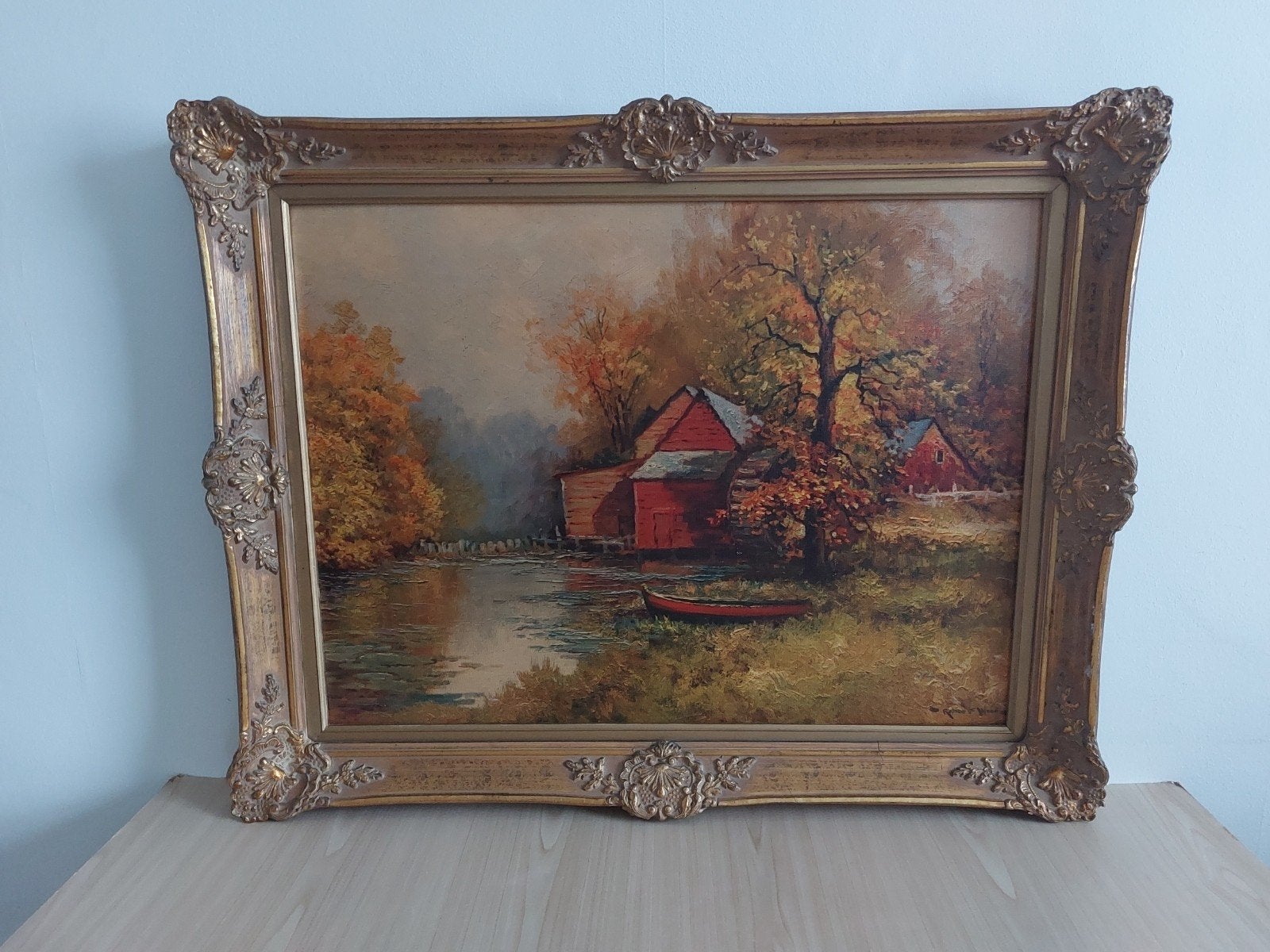 tableau signé, Enlèvement, Signé