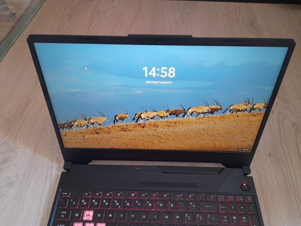 ASUS TUF Gaming A15 – Ryzen 7 / RTX 3050 / 16GB – 144Hz, Ophalen, Met videokaart, Zo goed als nieuw, Gaming