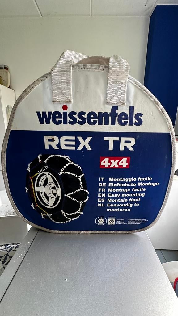 Chaînes à neige 4x4/SUV — WEISSENFELS REX TR 7 — comme neuve, Enlèvement, Comme neuf