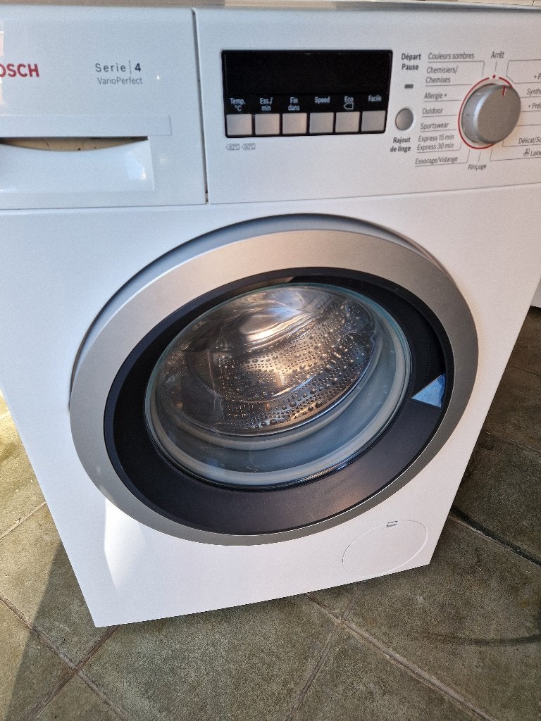 Bosch wasmachine van 8 kg, Ophalen, Zo goed als nieuw