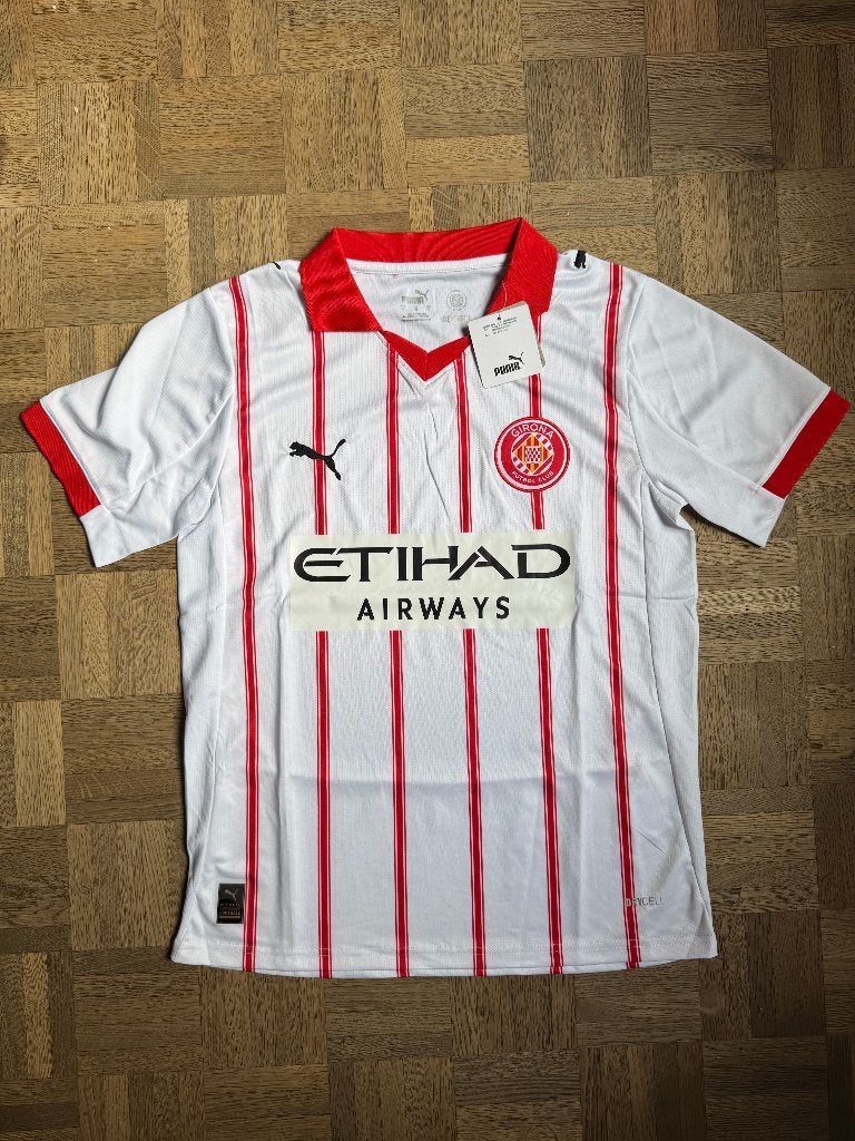 Girona FC Voetbalshirt, Kleding | Heren, Sportkleding, Puma, Maat 48/50 (M), Wit, Nieuw