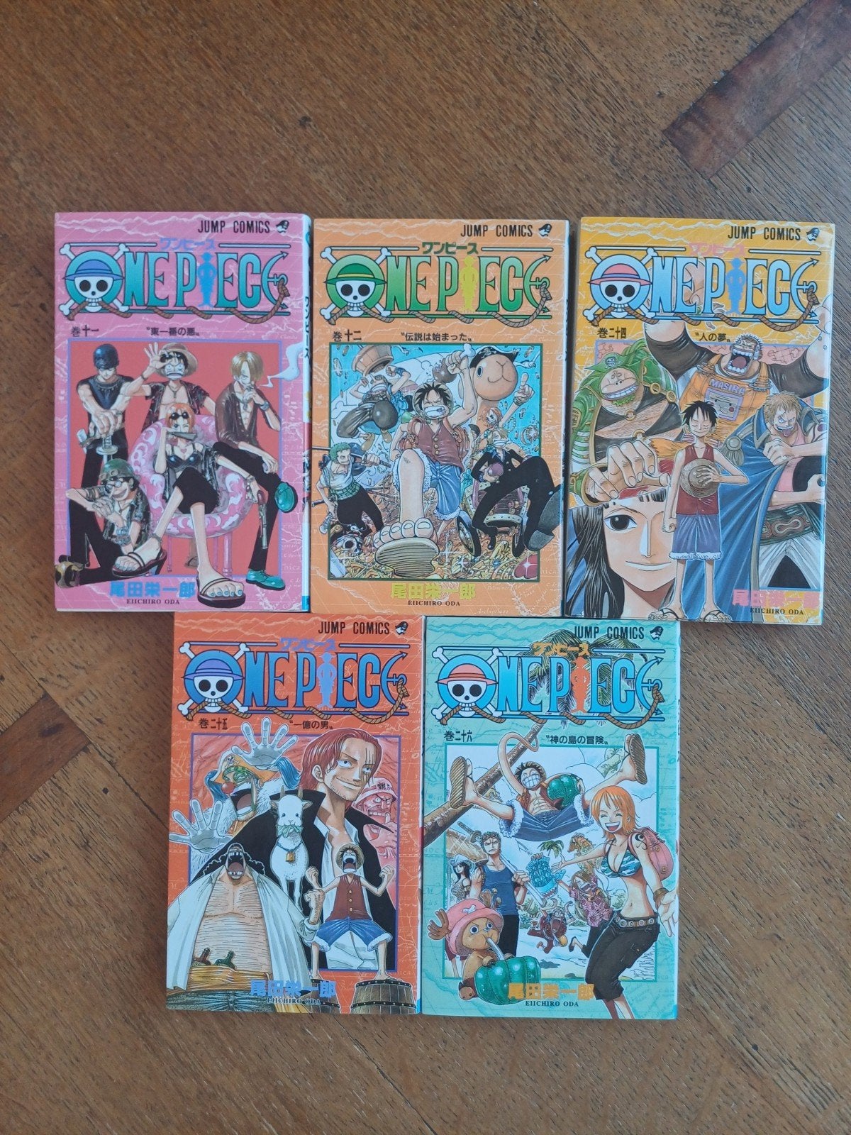 One piece Manga 11, 12, 24, 25, 26, Boeken, Strips | Comics, Eiichiro Oda, Nieuw, Ophalen of Verzenden, Japan (Manga)