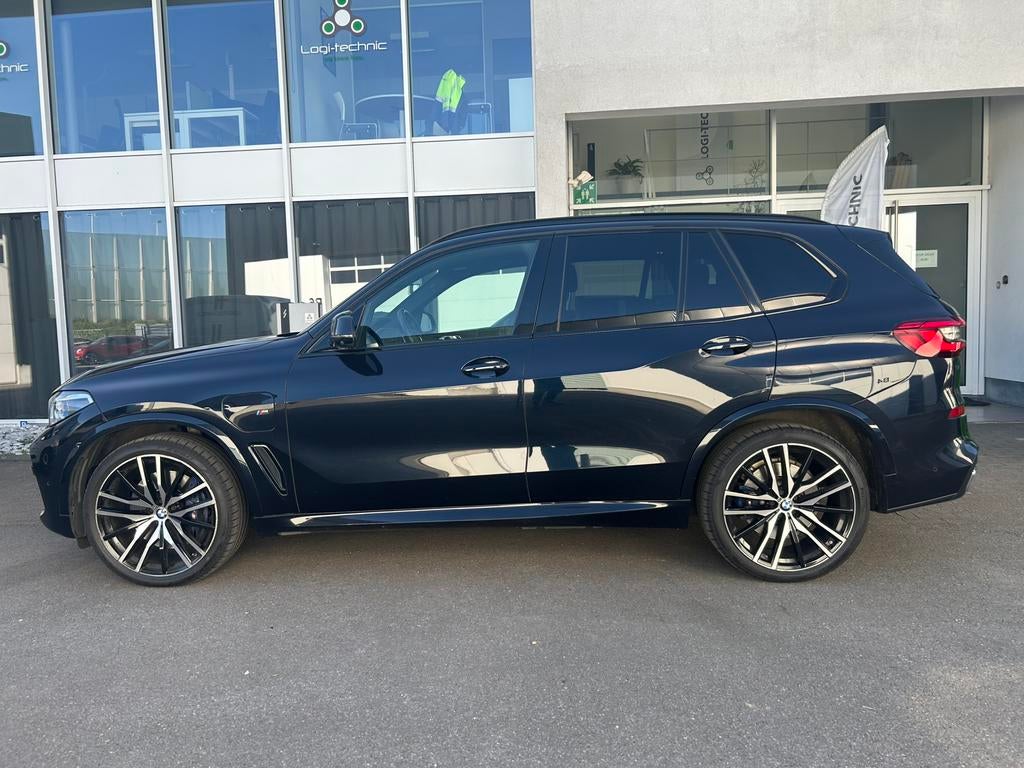BMW X5 xDrive45e / M-Pack / Full Option / 1ste Eigenaar, Auto's, Automaat, Zwart, Leder, Hybride Elektrisch/Benzine