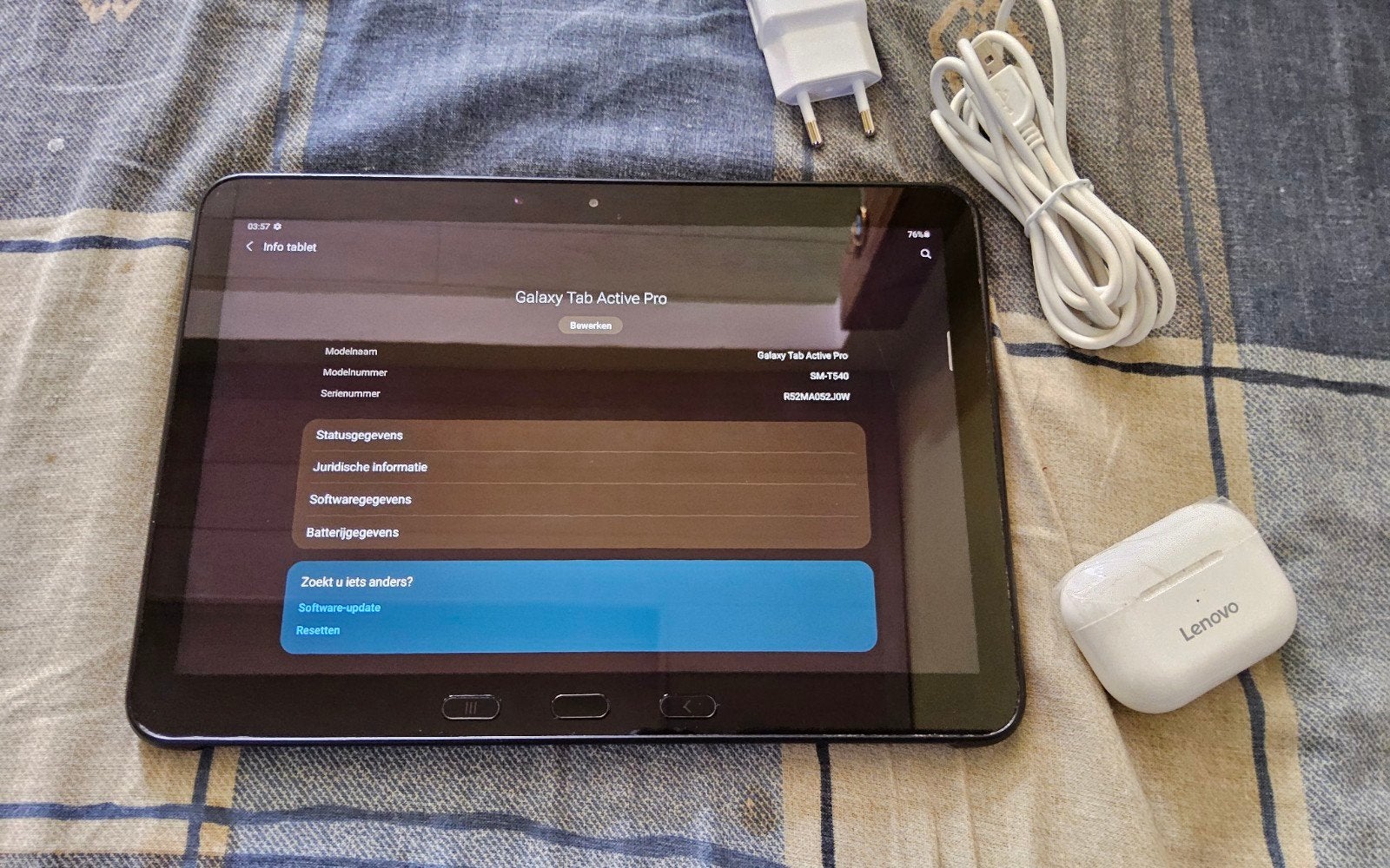 Samsung Galaxy Tab Active Pro (carte SIM) avec accessoires., Enlèvement ou Envoi