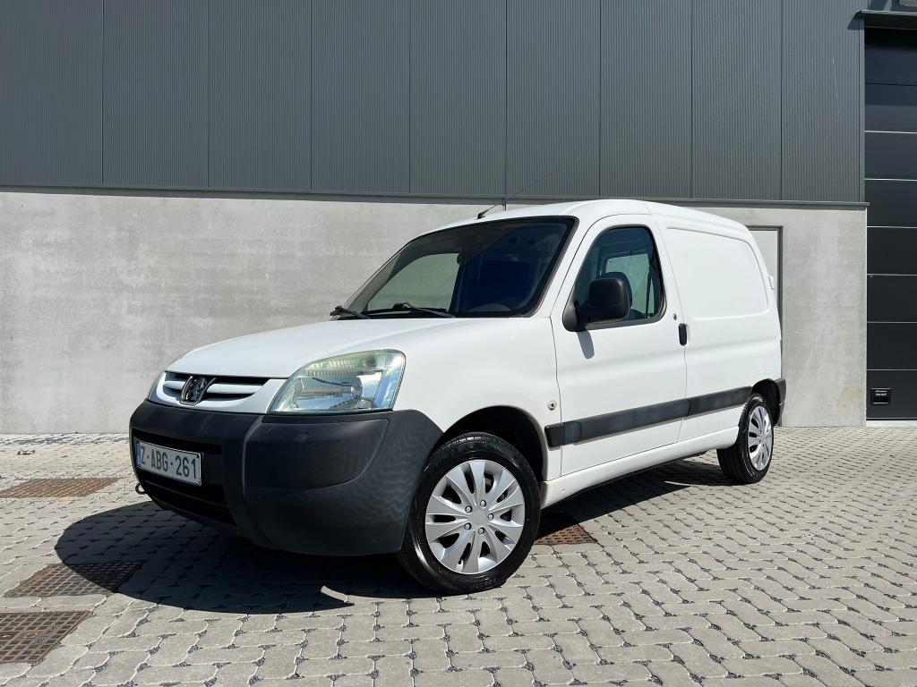 Partner 1.6hdi - 2007 - airco - scheidingswand - trekhaak, Autos, Rétroviseurs électriques, Entreprise, 2 places, Boîte manuelle