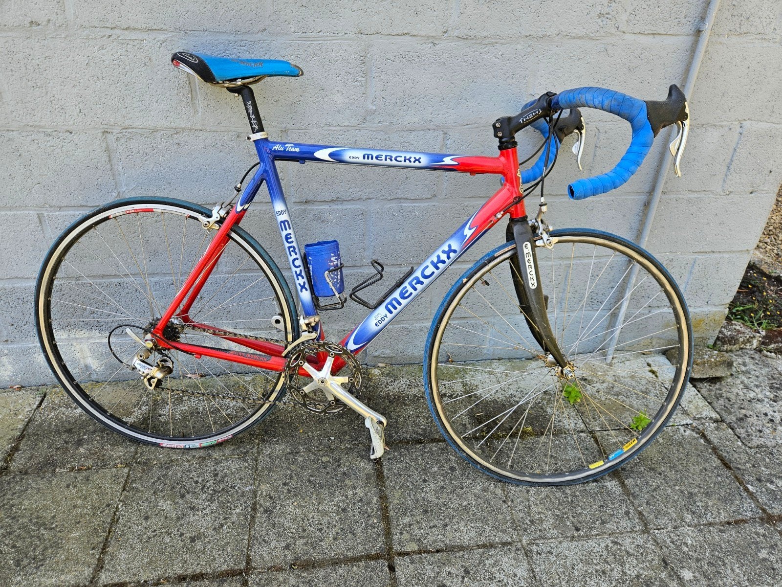 Eddy Merckx race fiets, Ophalen