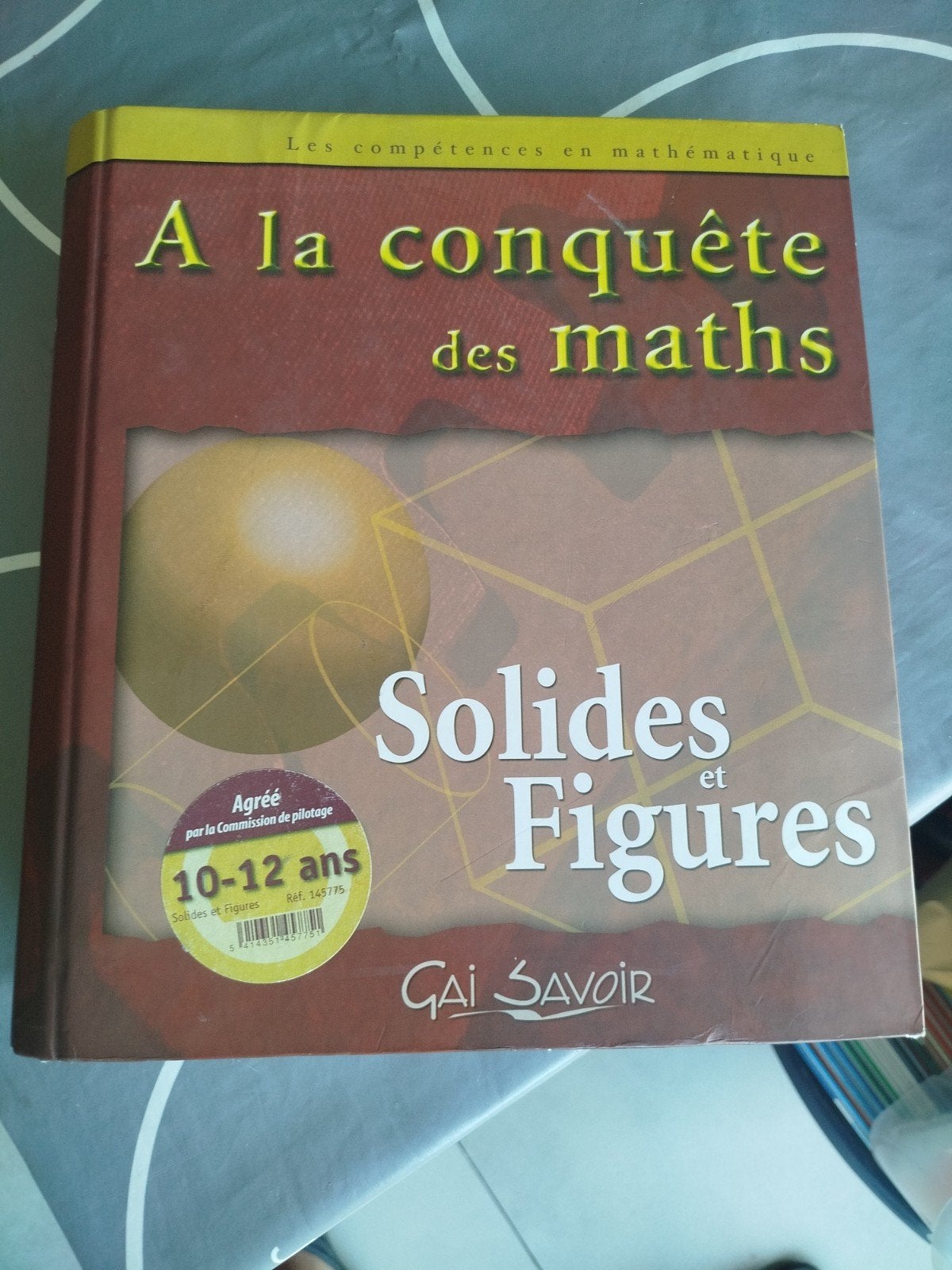 Gai Savoir - A la Conquête des maths - Solides & Figures, Livres, Enlèvement ou Envoi, Primaire, Mathématiques A, Gai savoir