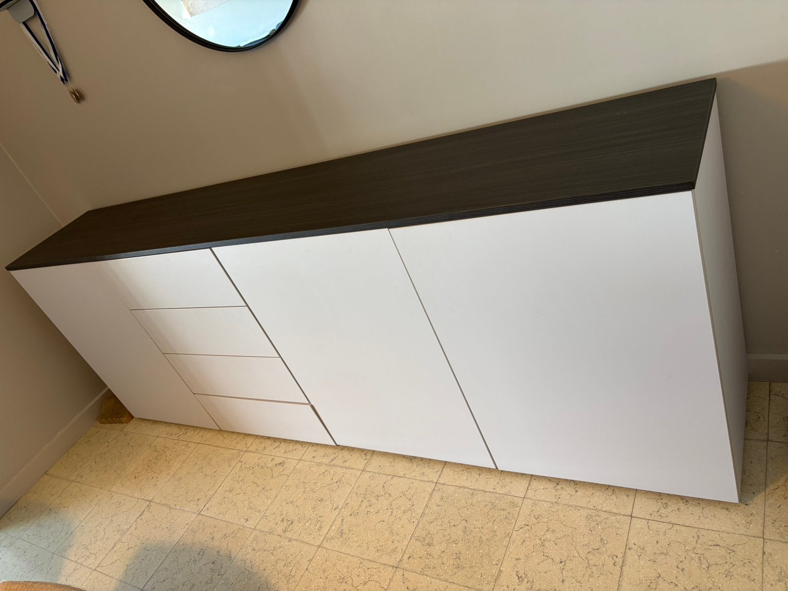 Volledige eetkamer / Wegens verbouwing 575 of goed bod!, Enlèvement, Utilisé, Modern, 6 à 8 chaises