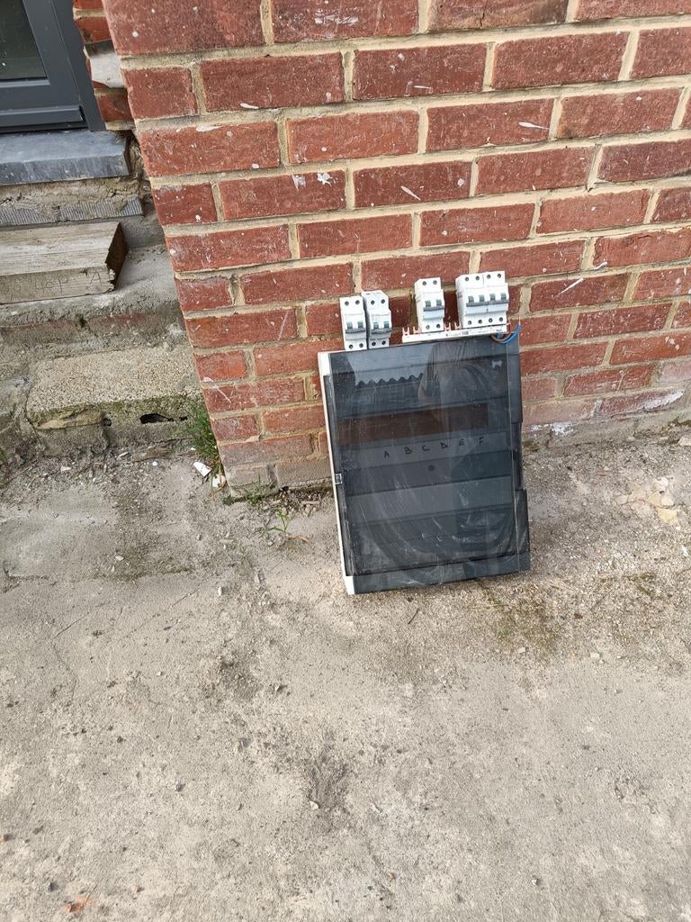 Elektriciteitskast en stroomonderbreker, Doe-het-zelf en Bouw, Elektriciteit en Kabels, Ophalen, Nieuw