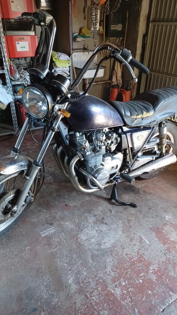 Restauratie project Kawasaki 650 van 1982, Enlèvement