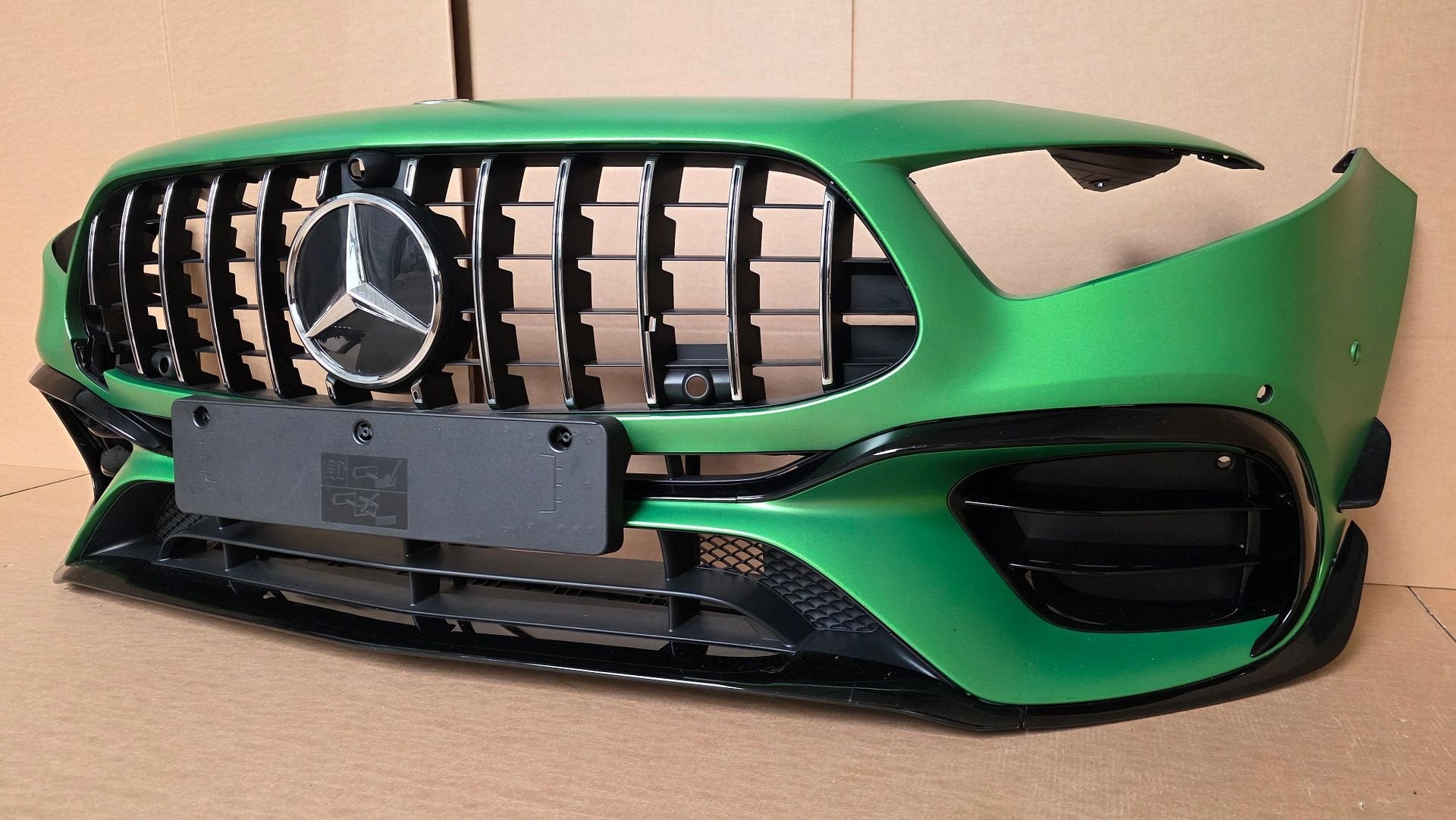 Mercedes W177 A KLASSE A45 A45S AMG AERODYNAMIK VOORBUMPER, Origine de la pièce connue, Utilisé, -, Avant