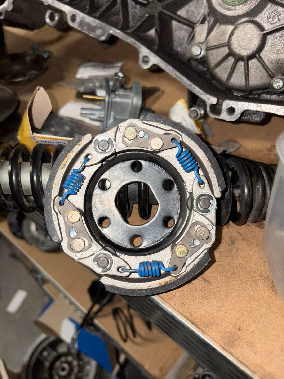 piaggio zip 2takt  koppeling delta clutch namaak, Ophalen
