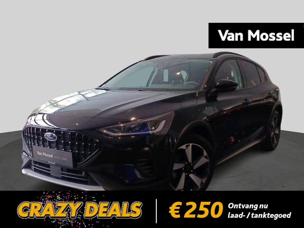 Ford Focus 1.0i EcoBoost MHEV 92kW Active DCT, Auto's, Stof, Gebruikt, 129 g/km, Regensensor