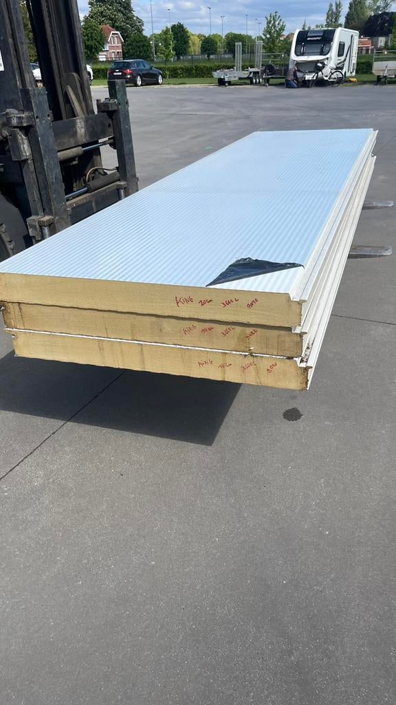 Sandwichpanelen, Enlèvement, Neuf