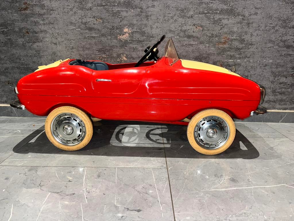 Voiture a pedales trapauto giordani mercedes, Enlèvement