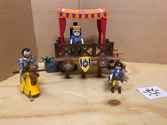 Playmobil tribune met Alex, Ophalen of Verzenden