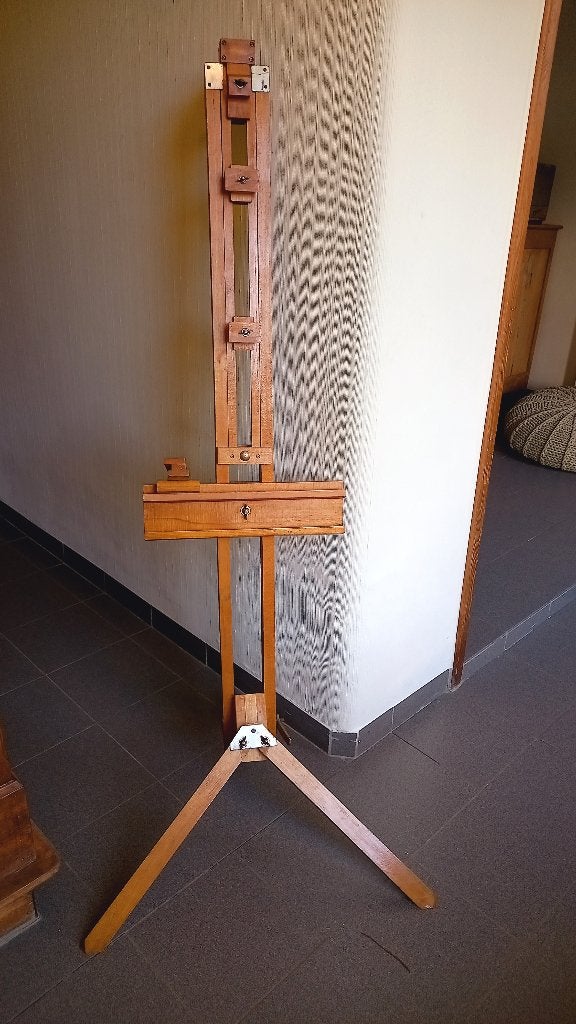 chevalet design ancien pour 2 tableaux en même temps, Enlèvement, Comme neuf, Chevalet