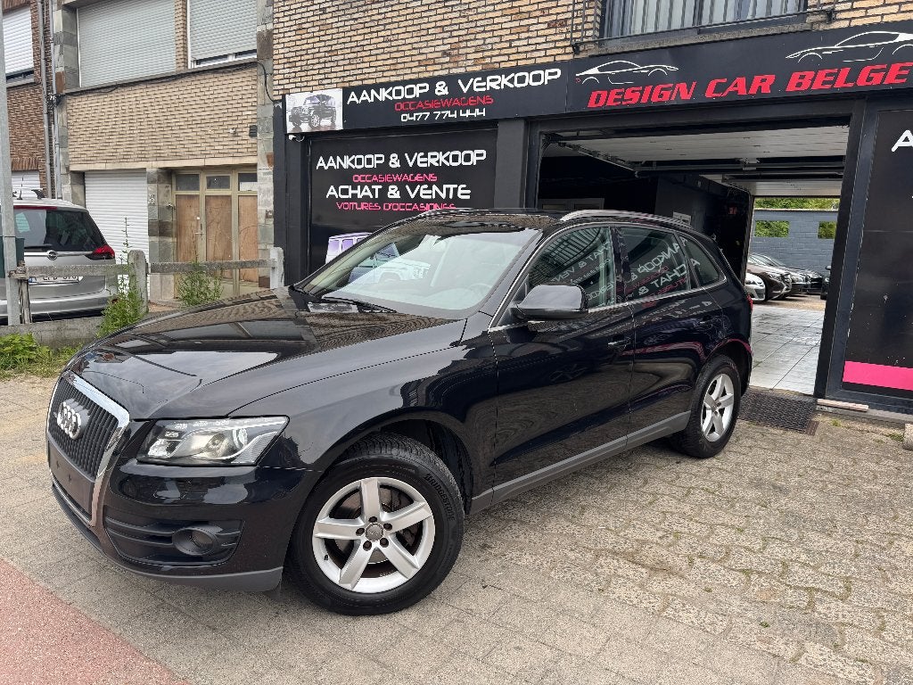 Audi Q5 2.0TDI Automatic Navi Leather*Nieuwe distributies*, Auto's, Audi, Automaat, Sound system, Q5, Zwart