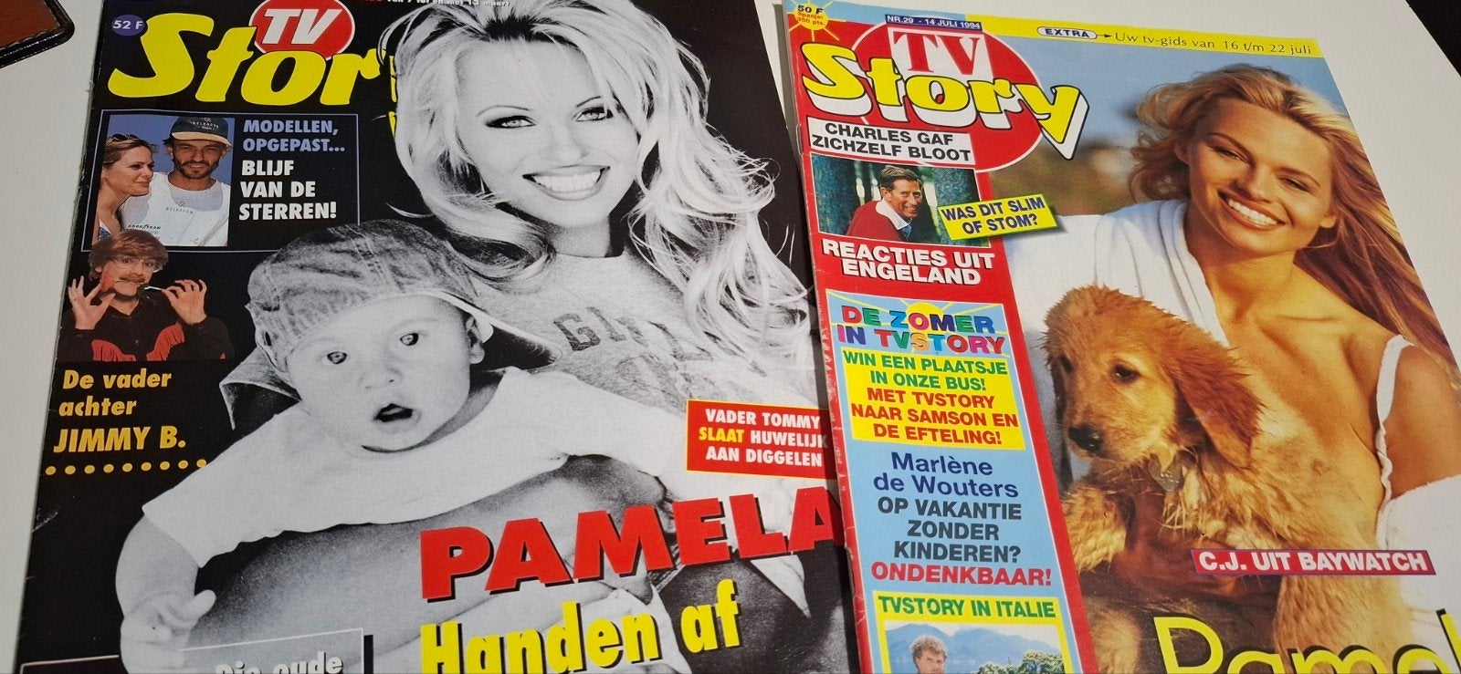 Pamela Anderson 94 /98 Madonna, Ophalen of Verzenden