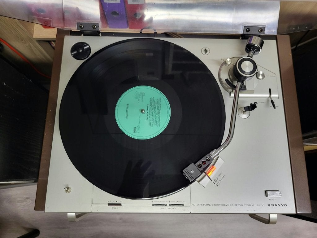 Platendraaier Sanyo TP30, Autres marques, Réglage pitch, Tourne-disque, Enlèvement