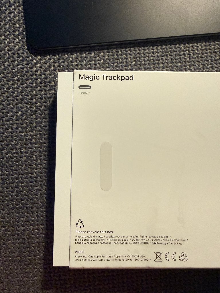 Apple Magic Trackpad 3 usb-c, Computers en Software, Muizen, Ophalen, Nieuw, Draadloos, Apple