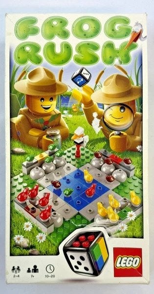LEGO Games 3854 Frog Rush bordspel spel compleet, Kinderen en Baby's, Speelgoed | Duplo en Lego, Zo goed als nieuw, Lego, Complete set