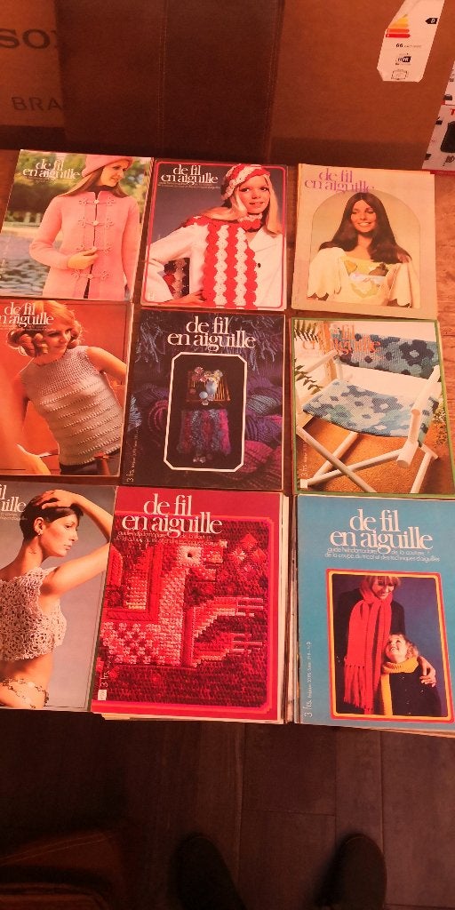 De fil en aguile 75 stuks jaren 70, Kleding | Dames, Overige Dameskleding, Ophalen of Verzenden, Gedragen