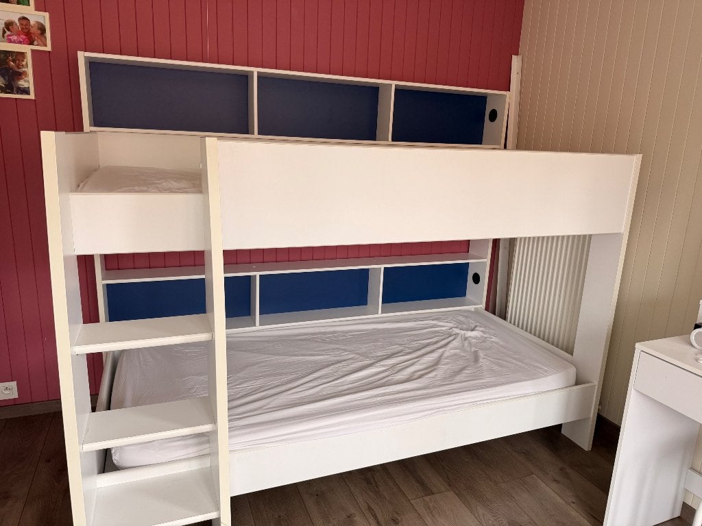Stapelbed leon, Une personne, Enlèvement, Utilisé, 120 cm
