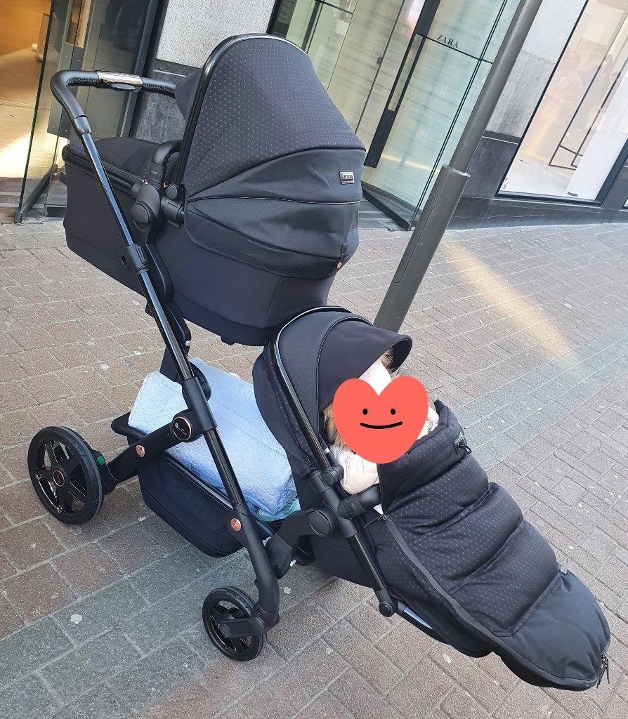 Dubbele kinderwagen, Enfants & Bébés, Poussettes & Combinaisons, Autres marques, Voiture duo, Comme neuf, Enlèvement