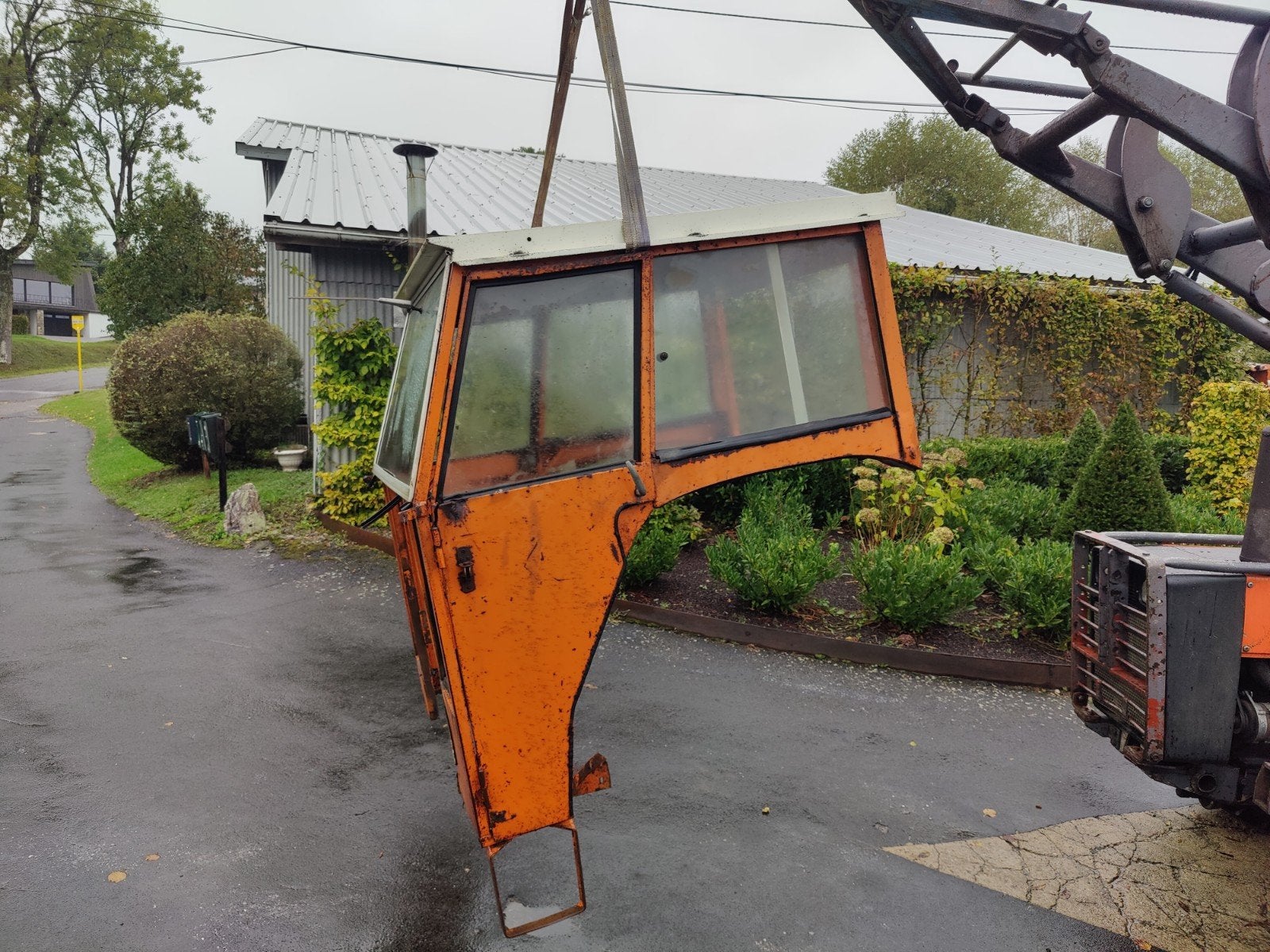 Cabine tracteur, Articles professionnels, Enlèvement