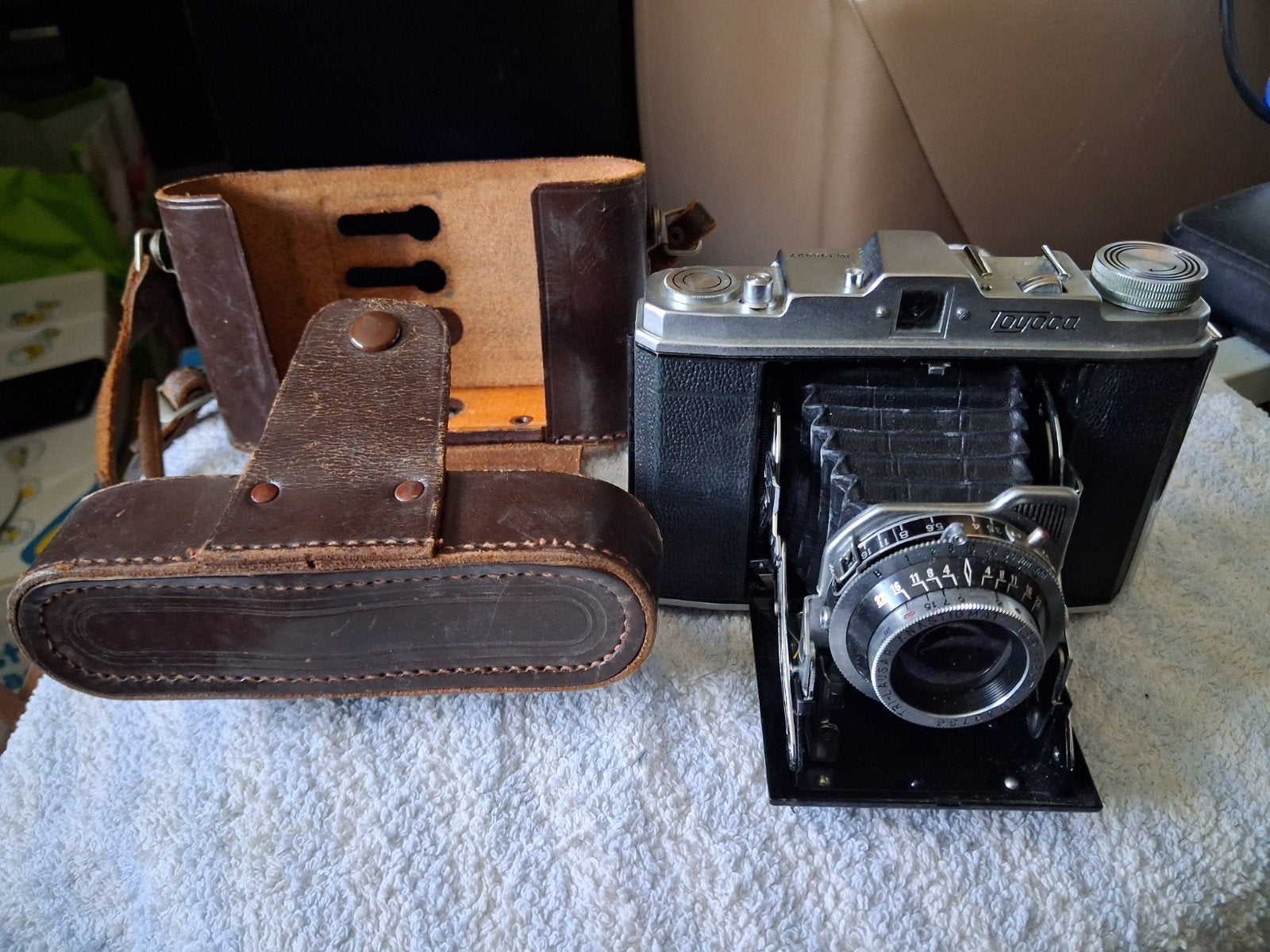 Vintage camera foto toestel Toyoca, Ophalen of Verzenden