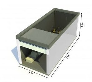 BINNENKORT TE HUUR: Opslag, Garage, Stalling, Tilburg 7x3x3m