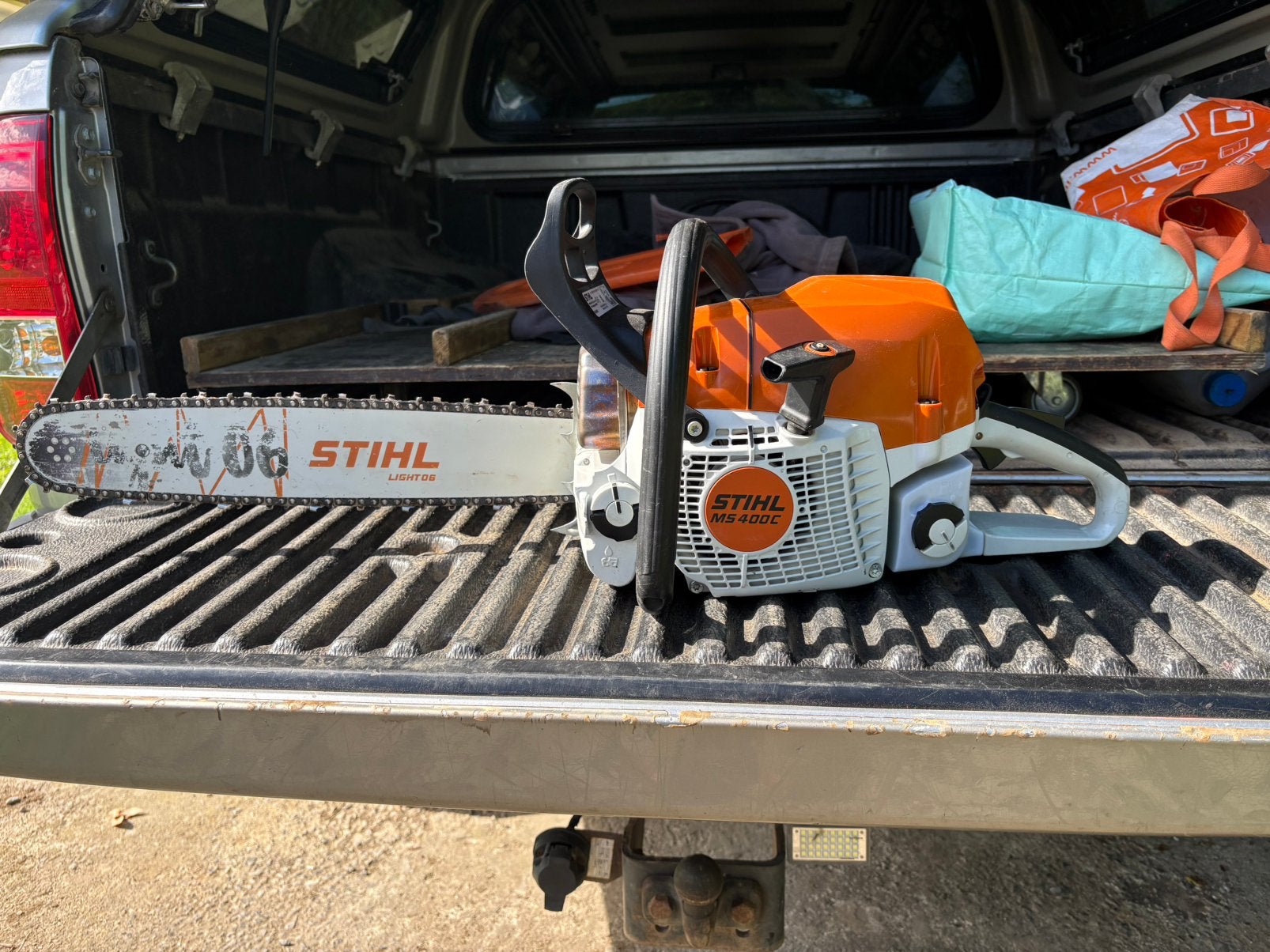 Tronçonneuse Stihl ms 400c, Enlèvement, Tronçonneuse