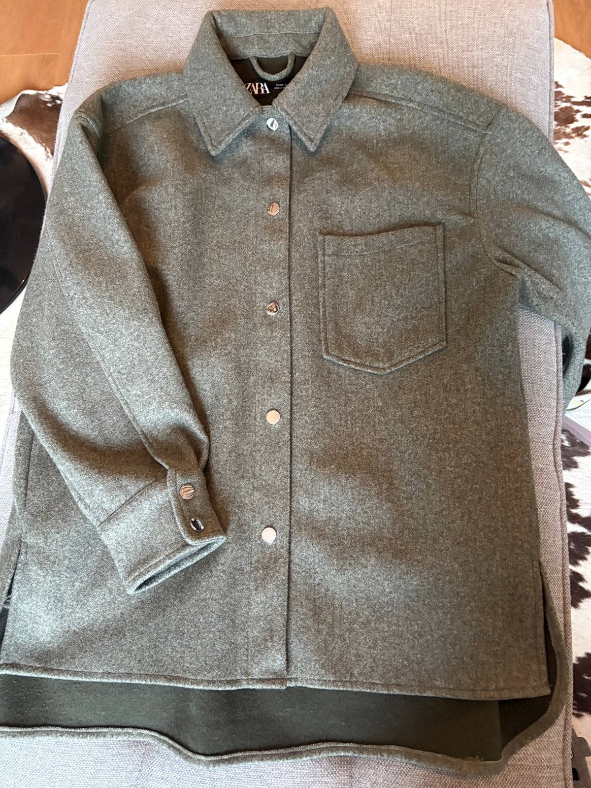 Zara shacket S, Kleding | Dames, Ophalen, Zo goed als nieuw