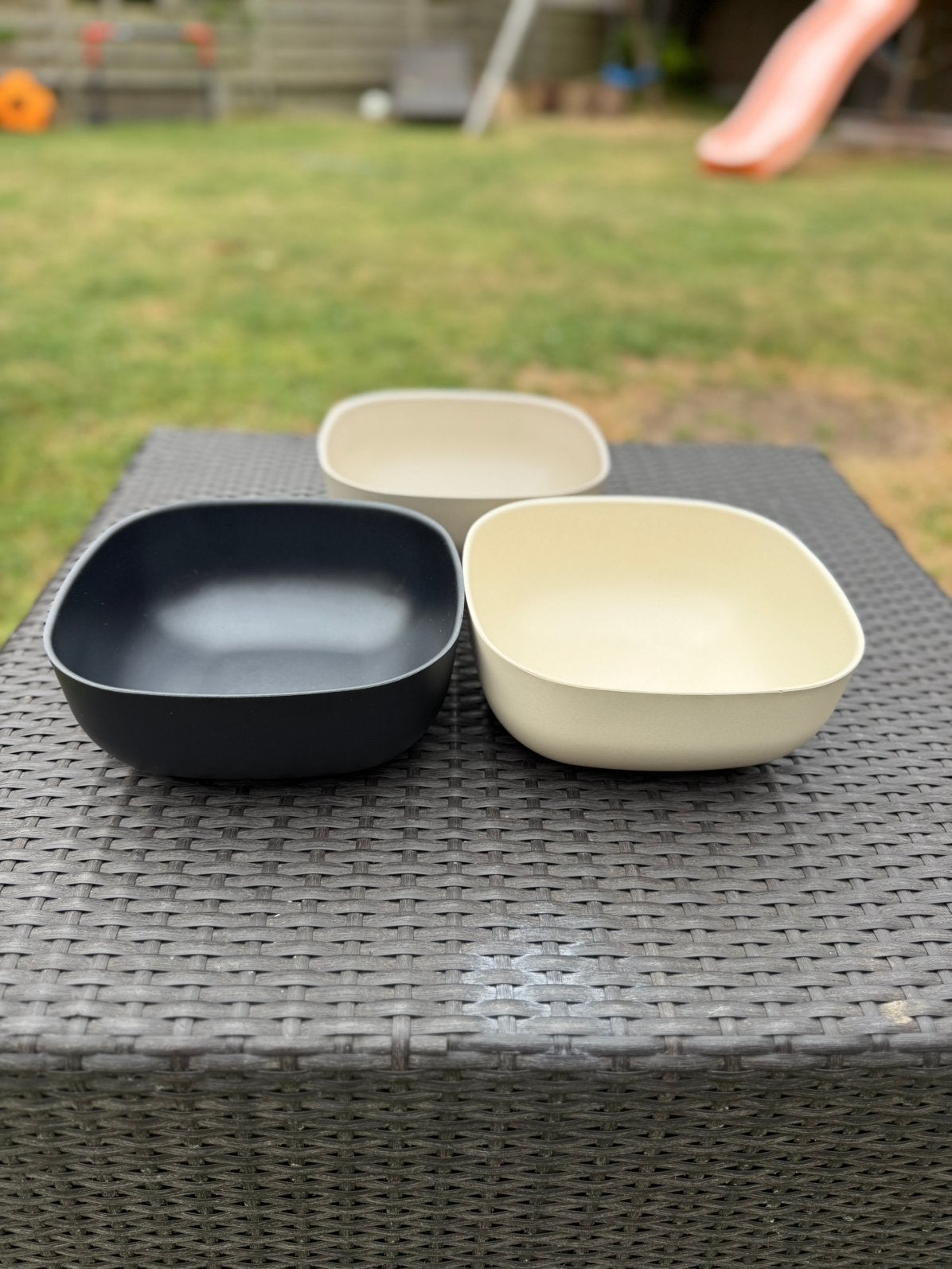 Ekobo zijschaal set van 4 stuks, Ophalen, Zo goed als nieuw, Wit, Bak of Kom