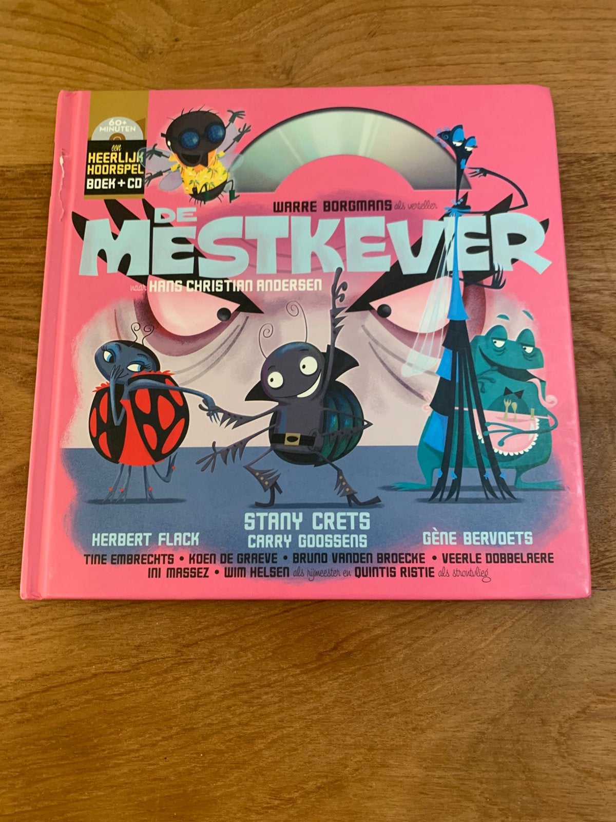 H. Ch. Andersen - De Mestkever boek + CD, Boeken, Luisterboeken, Ophalen, H. Ch. Andersen, Cd