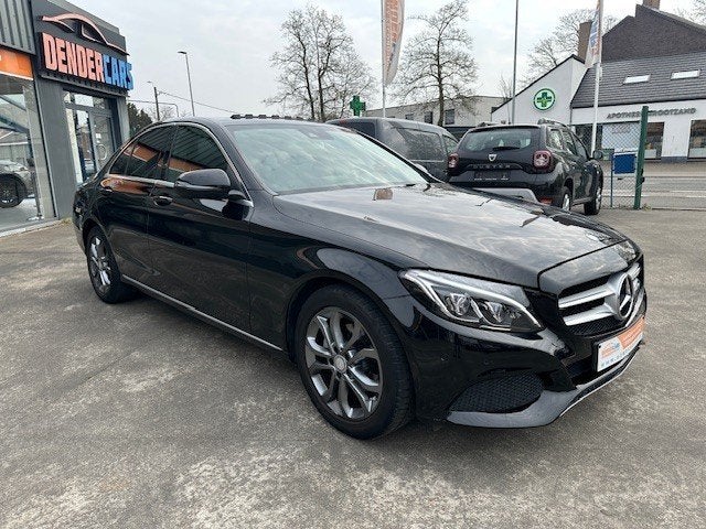 Mercedes C180,1.6i benzine,2016,Automaat, 122.558km+Keuring, Automaat, Zwart, 1595 cc, Bedrijf