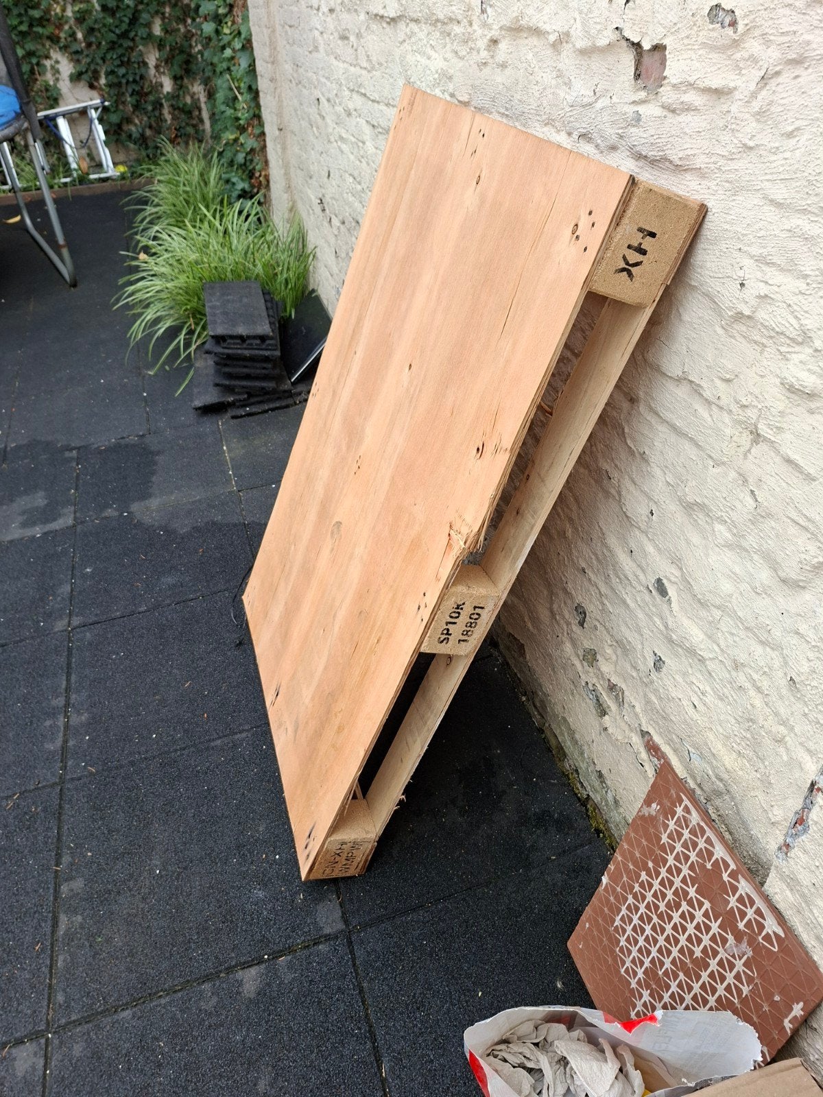 Houten europallet  800 x 1200 mm GRATIS, Ophalen