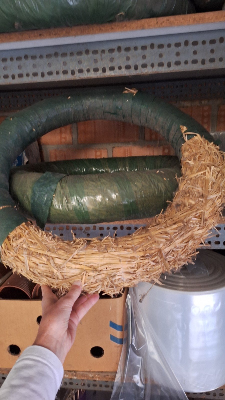 grandes couronnes de paille, Enlèvement, Utilisé, Matériau naturel, Couronne